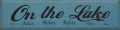 Shown in Old Williamsburg Blue with Black lettering