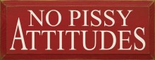 Shown in Old Red with Cream lettering