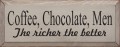 Shown in Old Putty with Black lettering