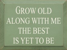 Shown in Old Sage with Cream lettering