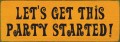 Shown in Old Tangerine with Black lettering