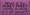 Shown in Old Plum with Black lettering