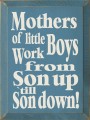 Shown in Old Williamsburg Blue with Cream lettering