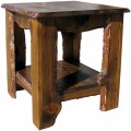 Natural Pine wood is coated with a sealant - color and detail vary with every piece