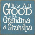 Shown in Old Williamsburg Blue with Cream lettering