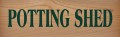 Shown on Natural Red Cedar with Green lettering
