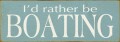 Shown in Old Sea Blue with Cream lettering