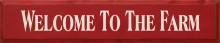 Shown in Old Red with Cream lettering