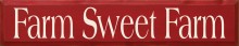 Shown in Old Red with Cream lettering