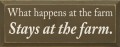 Shown in Old Brown with Cream lettering