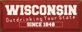Shown in Old Red with Cream lettering
