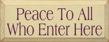 Shown in Old Cream with Elderberry lettering