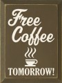 Shown in Old Brown with Cream lettering