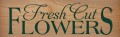 Shown on Natural Red Cedar with Green lettering