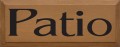 Shown in Old Toffee with Black lettering