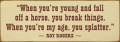 Shown in Old Cream with Burgundy lettering