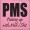 Shown in Old Pink with Black lettering