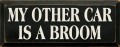 Shown in Old Black with Cream lettering