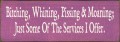 Shown in Old Plum with Cream lettering