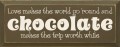 Shown in Old Brown with Cream lettering