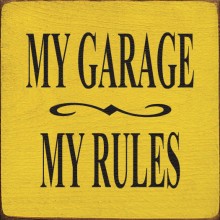 Shown in Old Yellow with Black lettering