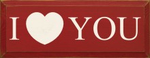 Shown in Old Red with Cream lettering