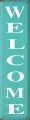 Shown in Old Aqua with Cottage White lettering
