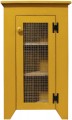 Shown in Old Mustard with a screen door