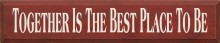 Shown in Old Burgundy with Cream lettering