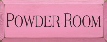Shown in Old Pink with Black lettering