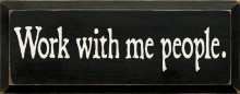 Shown in Old Black with Cream lettering