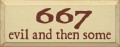 Shown in Old Cream with Burgundy lettering