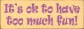 Shown in Old Baby Tangerine with Plum lettering
