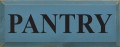 Shown in Old Williamsburg Blue with Black lettering