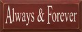 Shown in Old Burgundy with Cream lettering