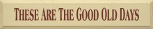 Shown in Old Cream with Burgundy lettering