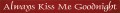 Shown in Old Red with Cream lettering