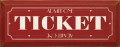 Shown in Old Red with Cream lettering