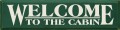 Shown In Old Green with Cream lettering