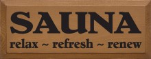 Shown in Old Toffee with Black lettering