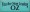 Shown in Old Aqua with Black lettering