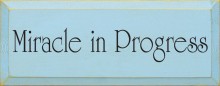 Shown in Old Baby Blue with Black lettering