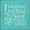 Shown in Old Aqua with Cottage White lettering