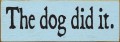 Shown in Old Baby Blue with Black lettering