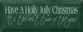 Shown in Old Green with Cream lettering
