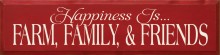 Shown in Old Red with Cream lettering