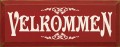 Shown in Old Red with Cream lettering