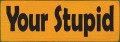 Shown in Old Tangerine with Black lettering