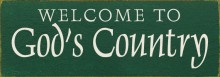Shown in Old Green with Cream lettering