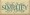 Shown in Old Cream with Peacock lettering